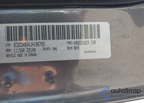 2018 Dodge Charger Sxt Rwd z USA, uszkodzony, nr VIN 2C3CDXBG4JH196725